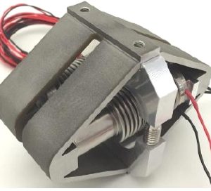 Actionneur piézoélectrique amplifié APA® avec matériau viscoélastique pour le système d'amortissement semi-actif de machines-outils