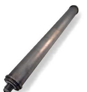 Tubular ultrasonic transducer: MUST with axial excitation versus conventional with radial excitation